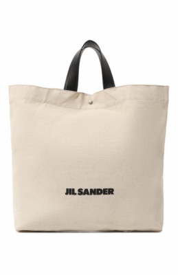 Текстильная сумка-шопер Jil Sander